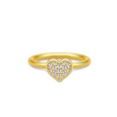 Julie Sandlau Pure Heart Ring Guld
